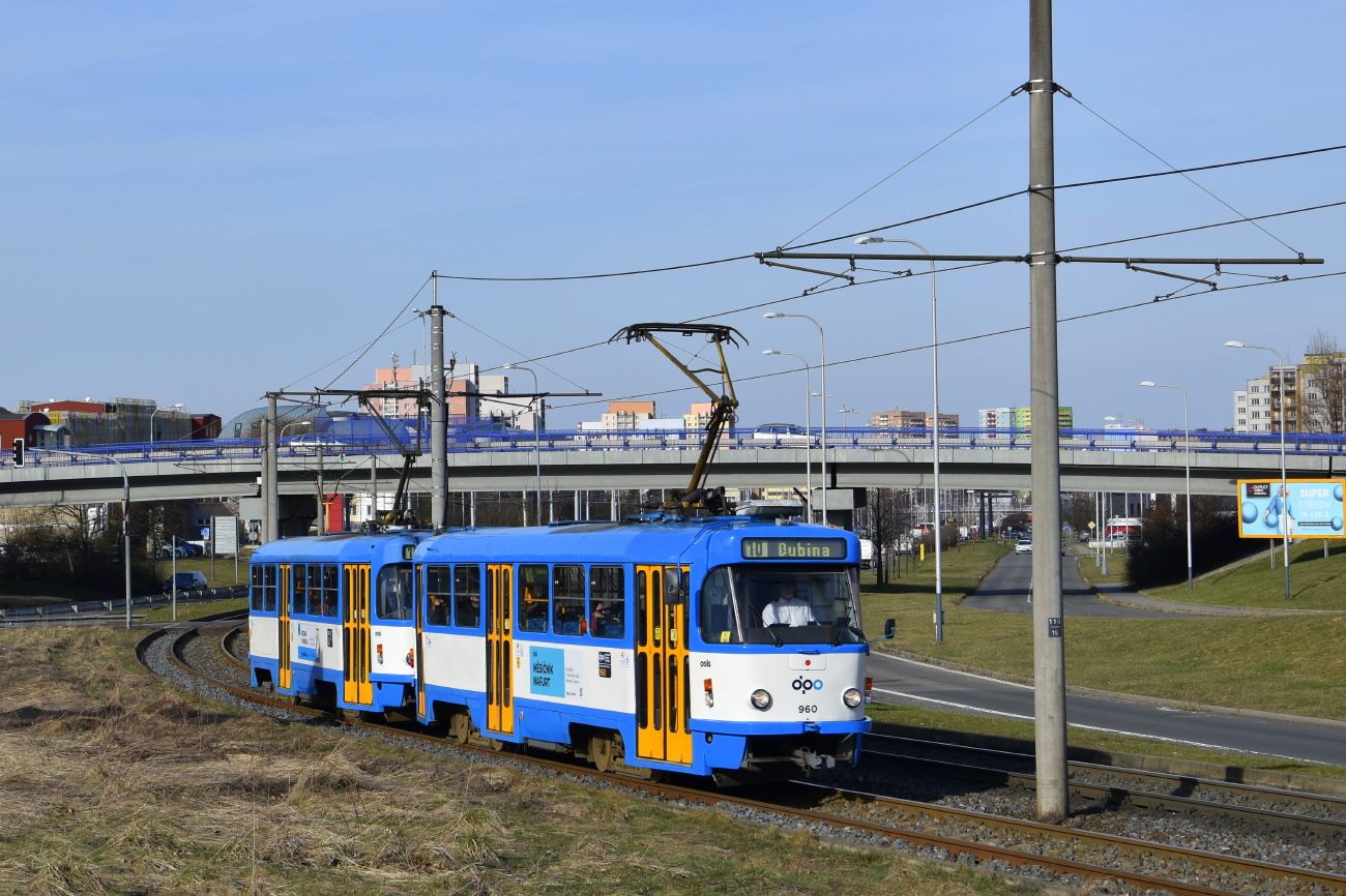 Острава, Tatra T3R.P № 960; Острава, Tatra T3R.P № 991