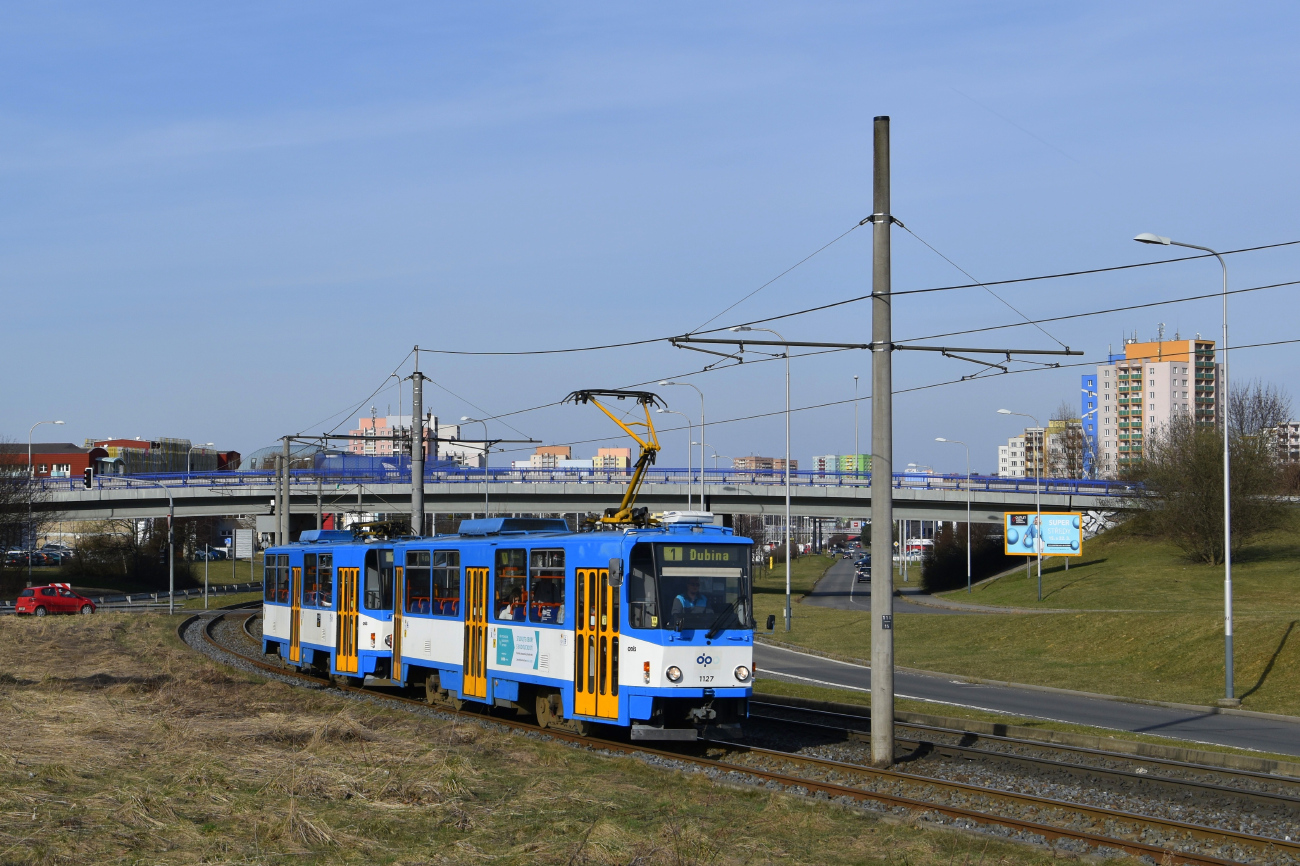 Острава, Tatra T6A5 № 1127; Острава, Tatra T6A5 № 1124
