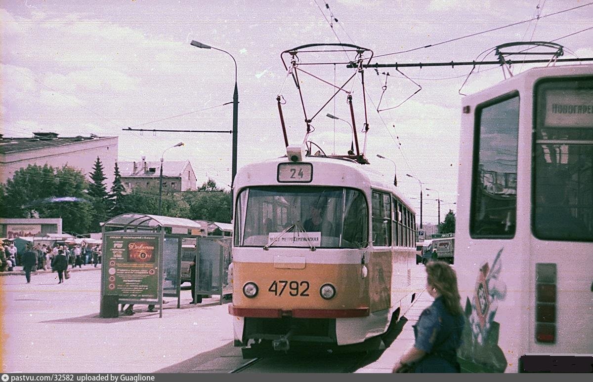 Москва, Tatra T3SU № 4792