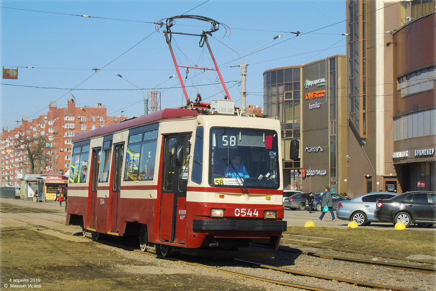 Санкт-Петербург, 71-134А (ЛМ-99АВН) № 0544