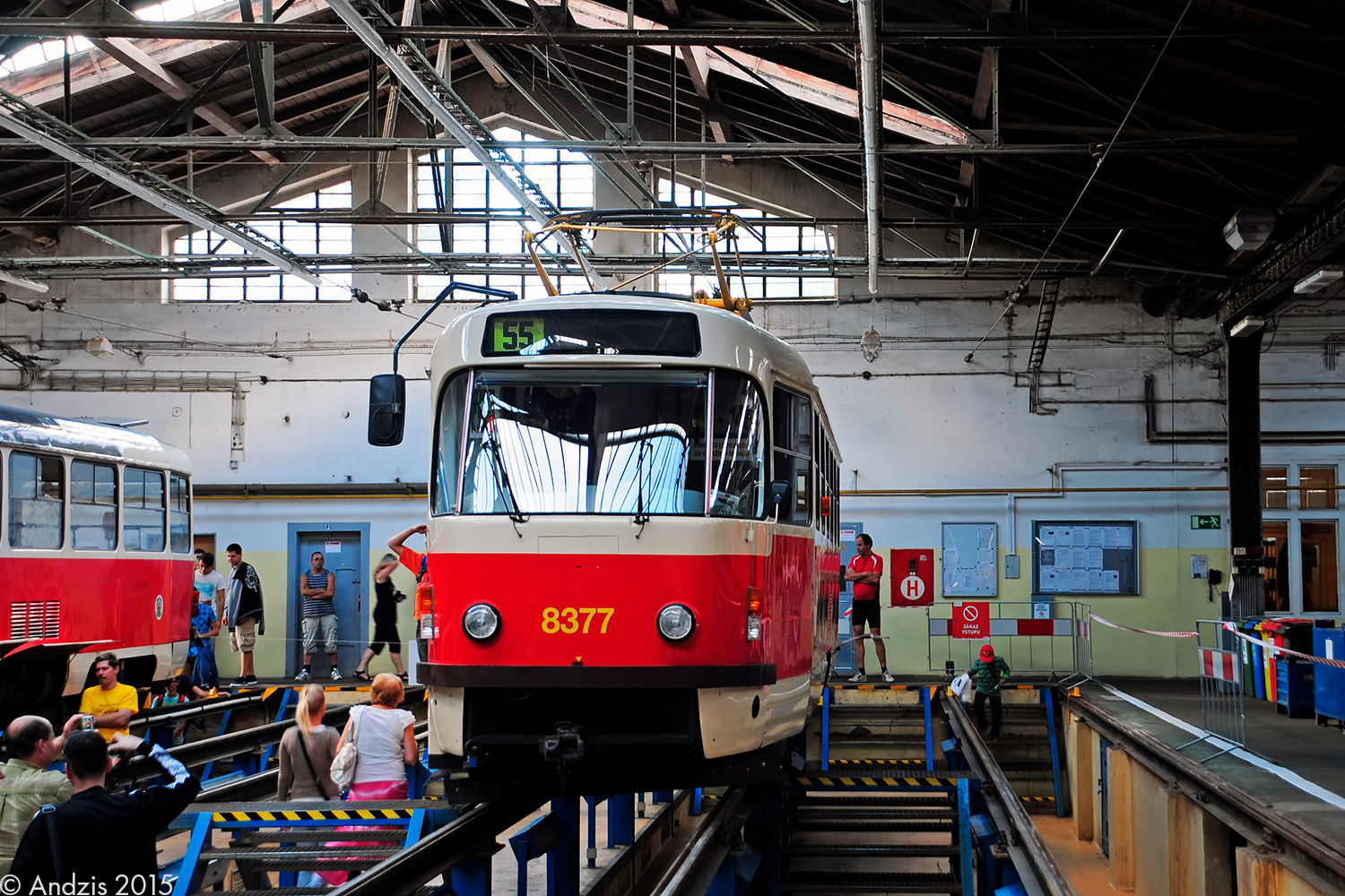 Прага, Tatra T3R.P № 8377