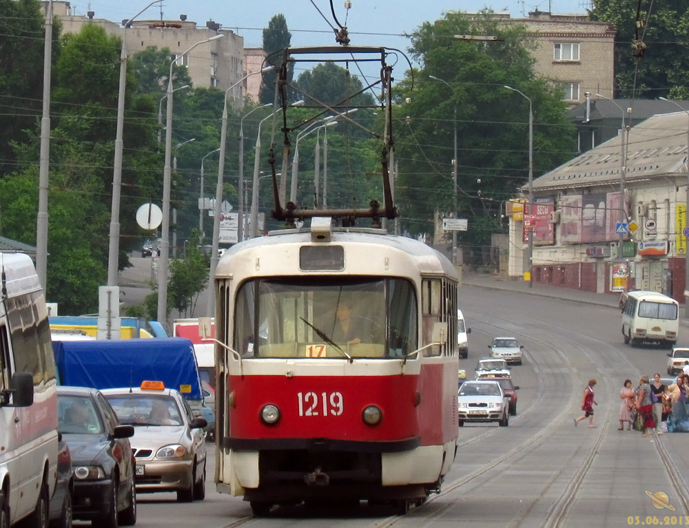 Днепр, Tatra T3SU № 1219