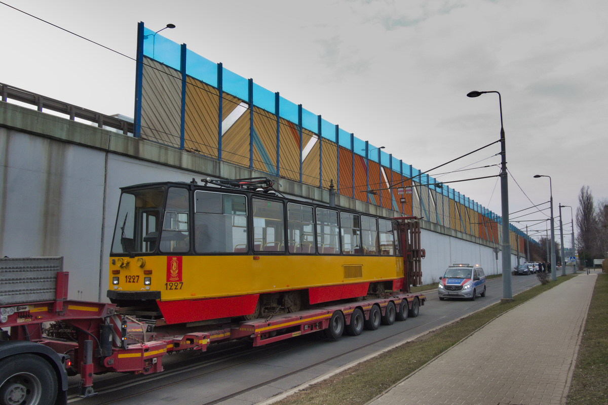 Варшава, Konstal 105Na № 1227