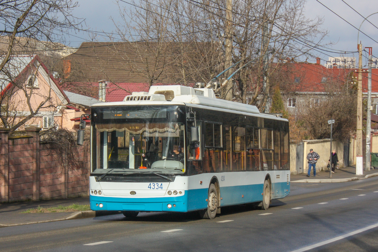 Крымский троллейбус, Богдан Т70110 № 4334