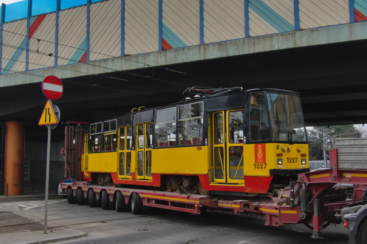 Варшава, Konstal 105Na № 1227