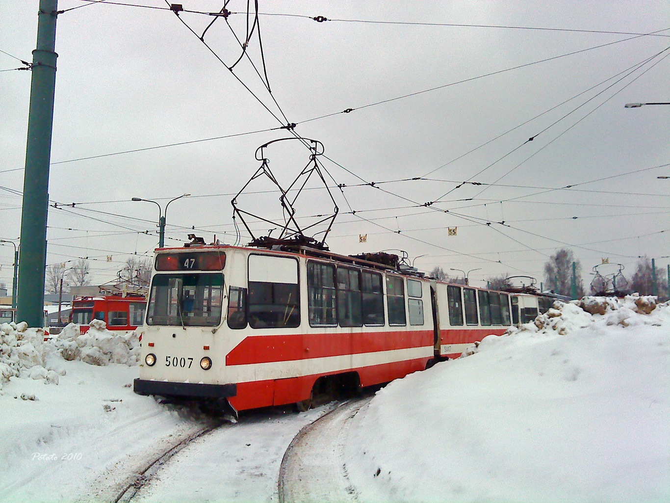 Санкт-Петербург, ЛВС-86К № 5007; Санкт-Петербург — Происшествия