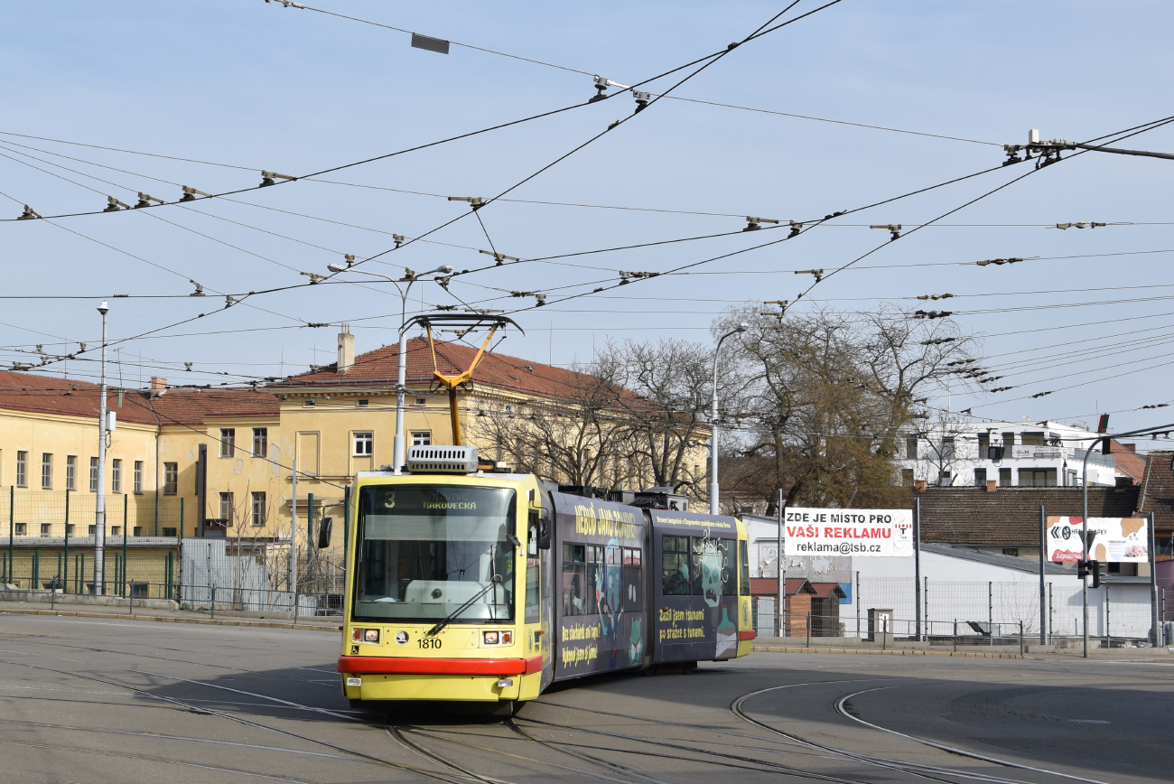 Брно, Škoda 03T6 Anitra № 1810