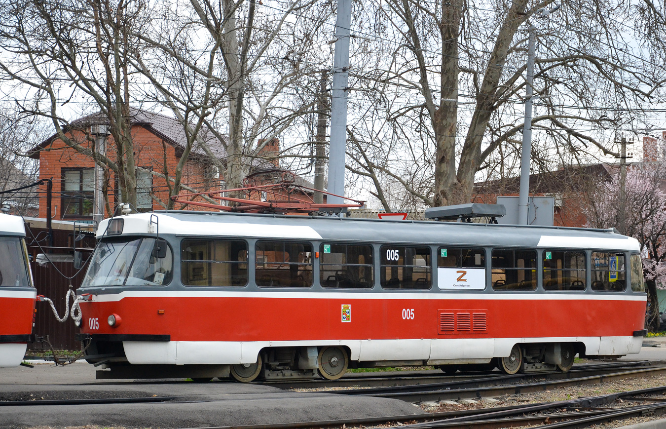Краснодар, Tatra T3SU КВР МРПС № 005