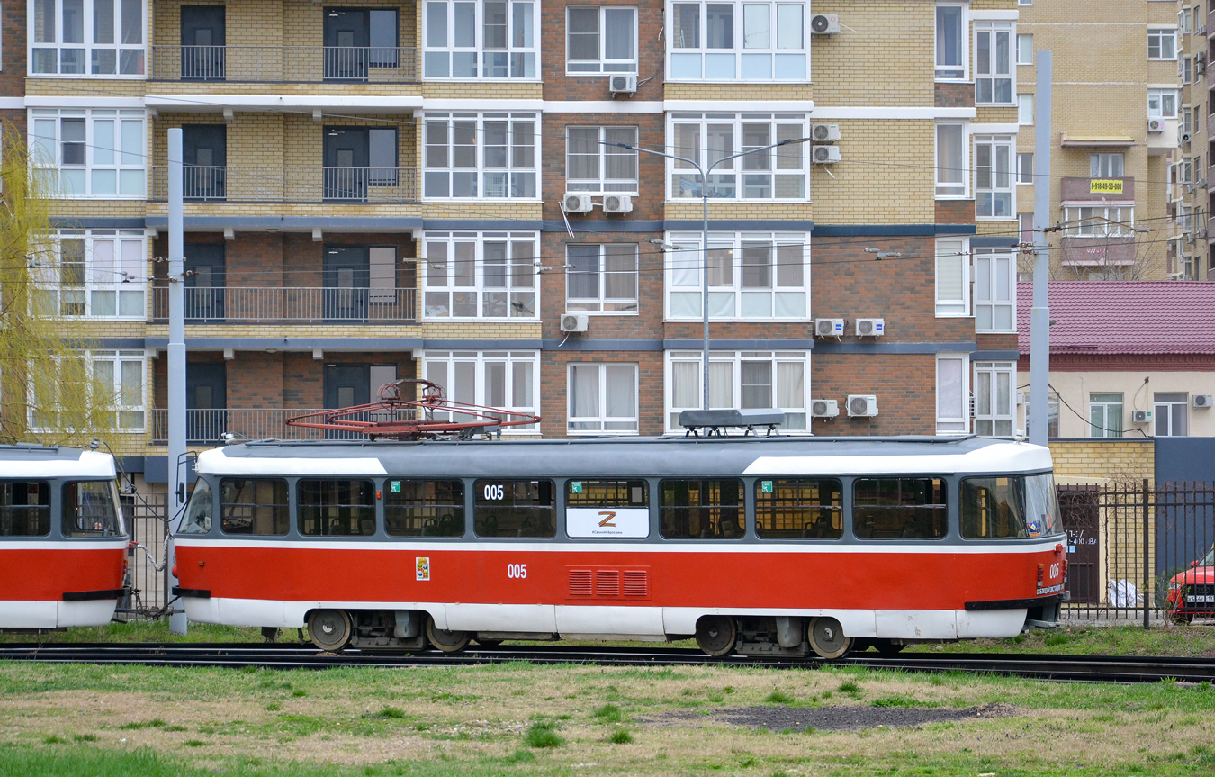 Краснодар, Tatra T3SU КВР МРПС № 005