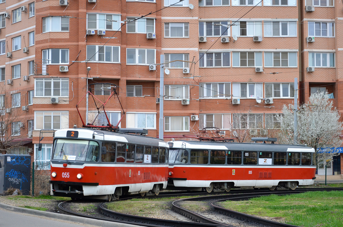 Krasnodar, Tatra T3SU GOH MRPS № 055