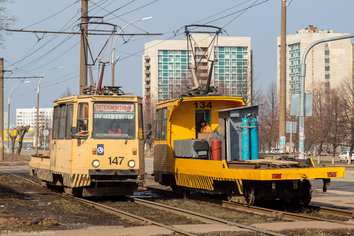 Naberežnõje Tšelnõ, 71-605 (KTM-5M3) № 147; Naberežnõje Tšelnõ, 71-605 (KTM-5M3) № 134 Naberežnõje Tšelnõ, 71-605 (KTM-5M3) № 147; Naberežnõje Tšelnõ, 71-605 (KTM-5M3) № 134