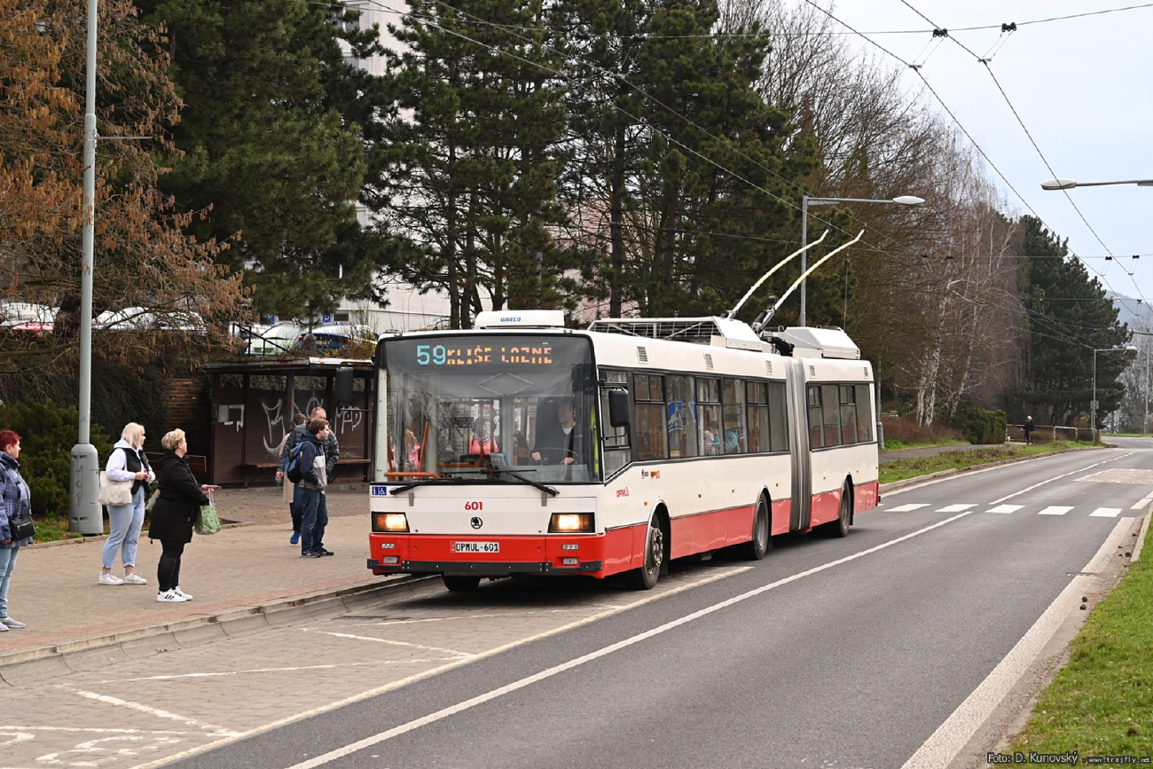 Ústí nad Labem, Škoda 22Tr č. 601