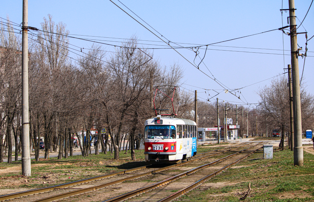 Волгоград, Tatra T3SU № 2731