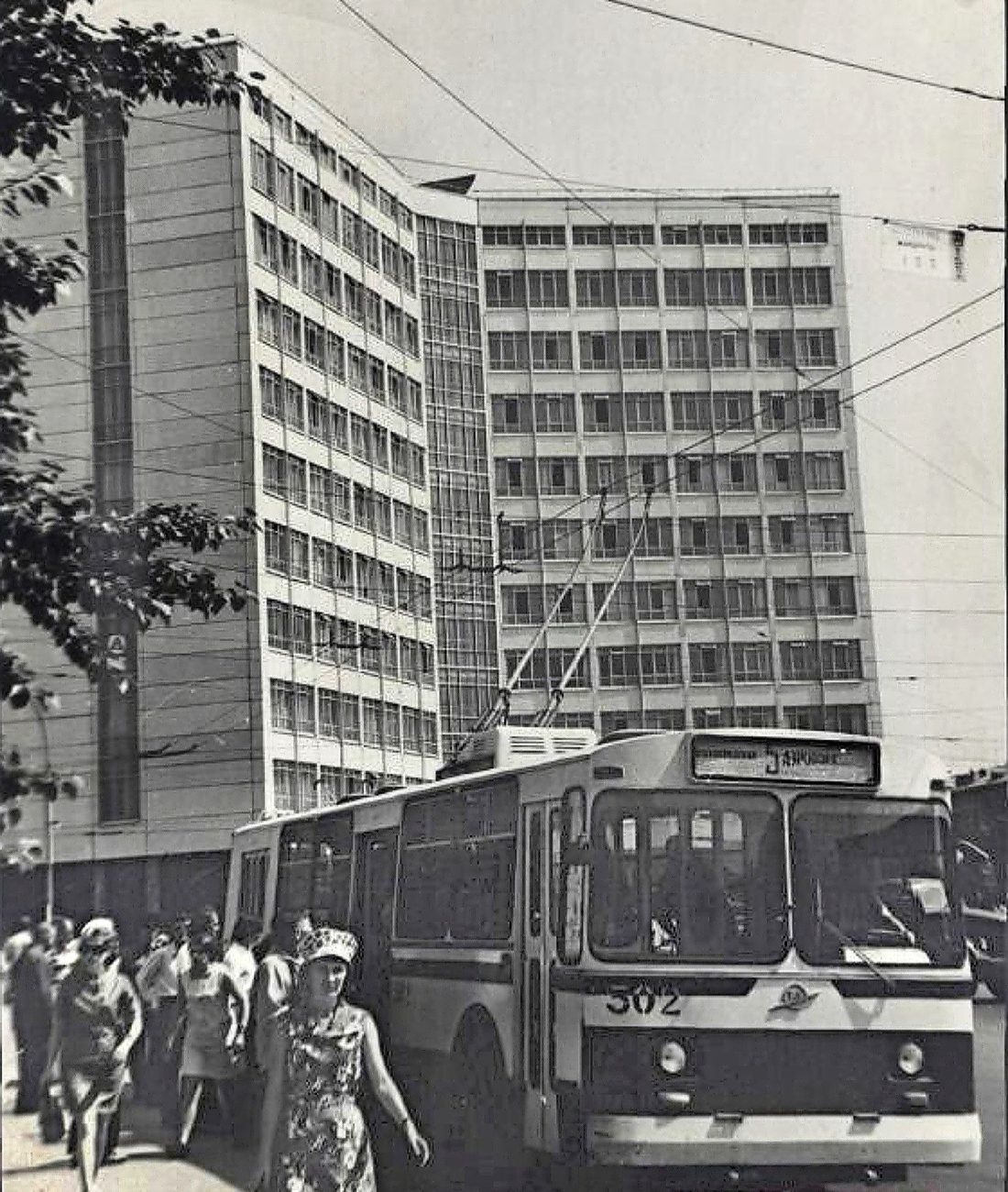 Novosibirsk, ZiU-682B № 502; Novosibirsk — Historic Photos (Trolleybuses)