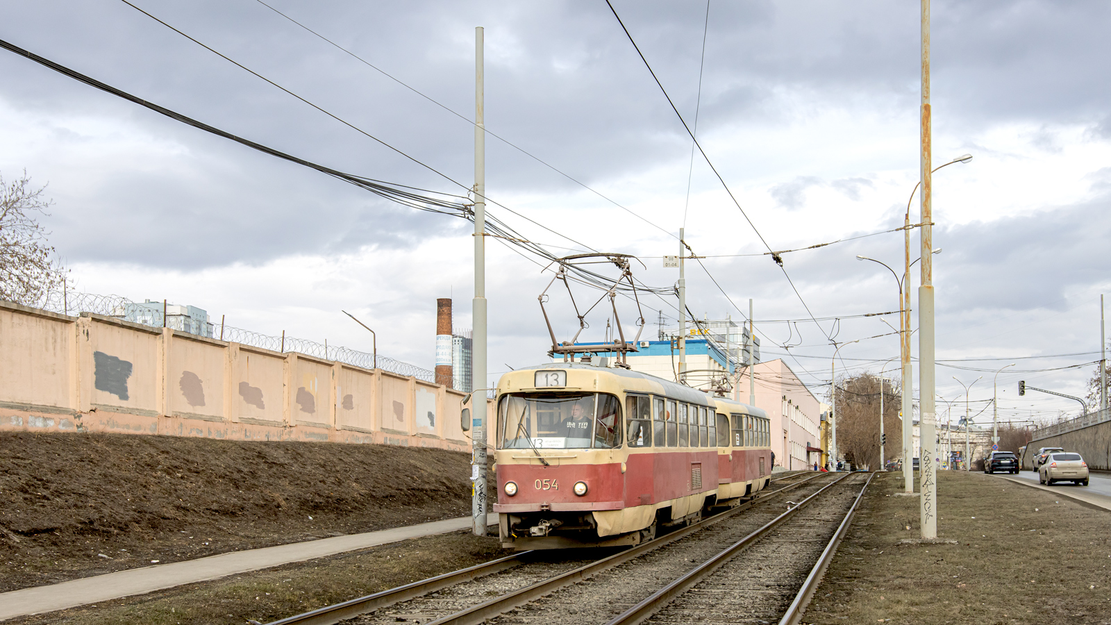 Екатеринбург, Tatra T3SU № 054