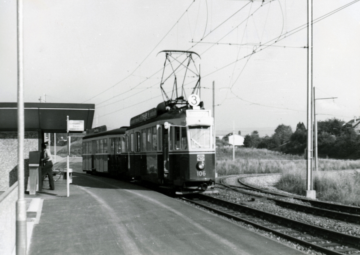 伯爾尼, SWS/MFO/BBC Be 4/4 # 106; 伯爾尼 — Old Photos