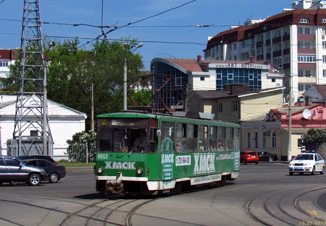Charkov, Tatra T6B5SU č. 4552