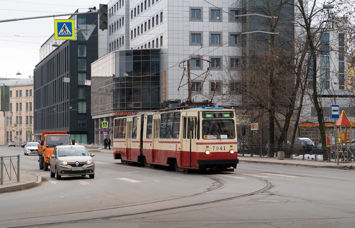 Санкт-Петербург, ЛВС-86К № 7041