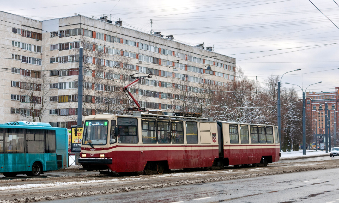 Saint-Petersburg, LVS-86K № 3482 Saint-Petersburg, LVS-86K № 3482
