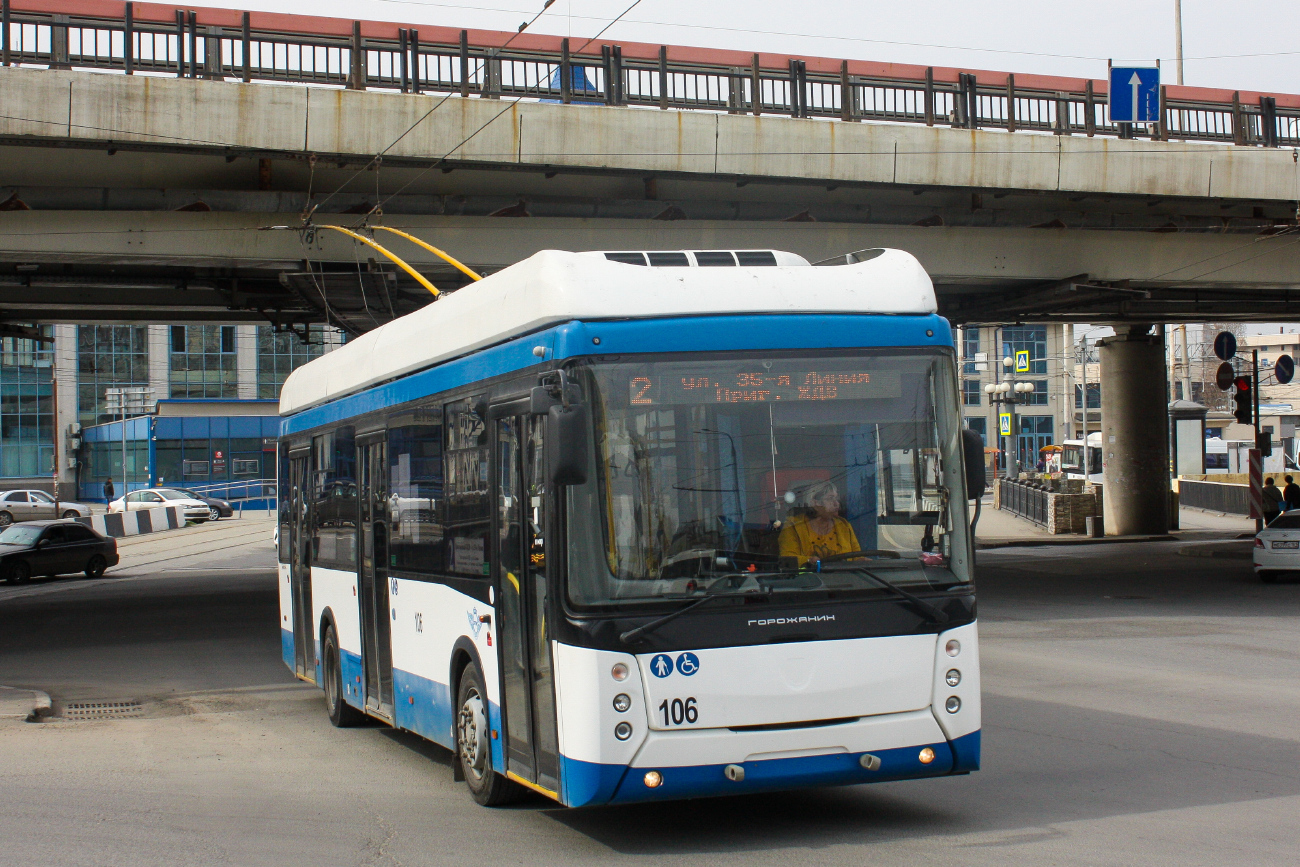 Ростов-на-Дону, УТТЗ-6241-10-02 «Горожанин» № 106
