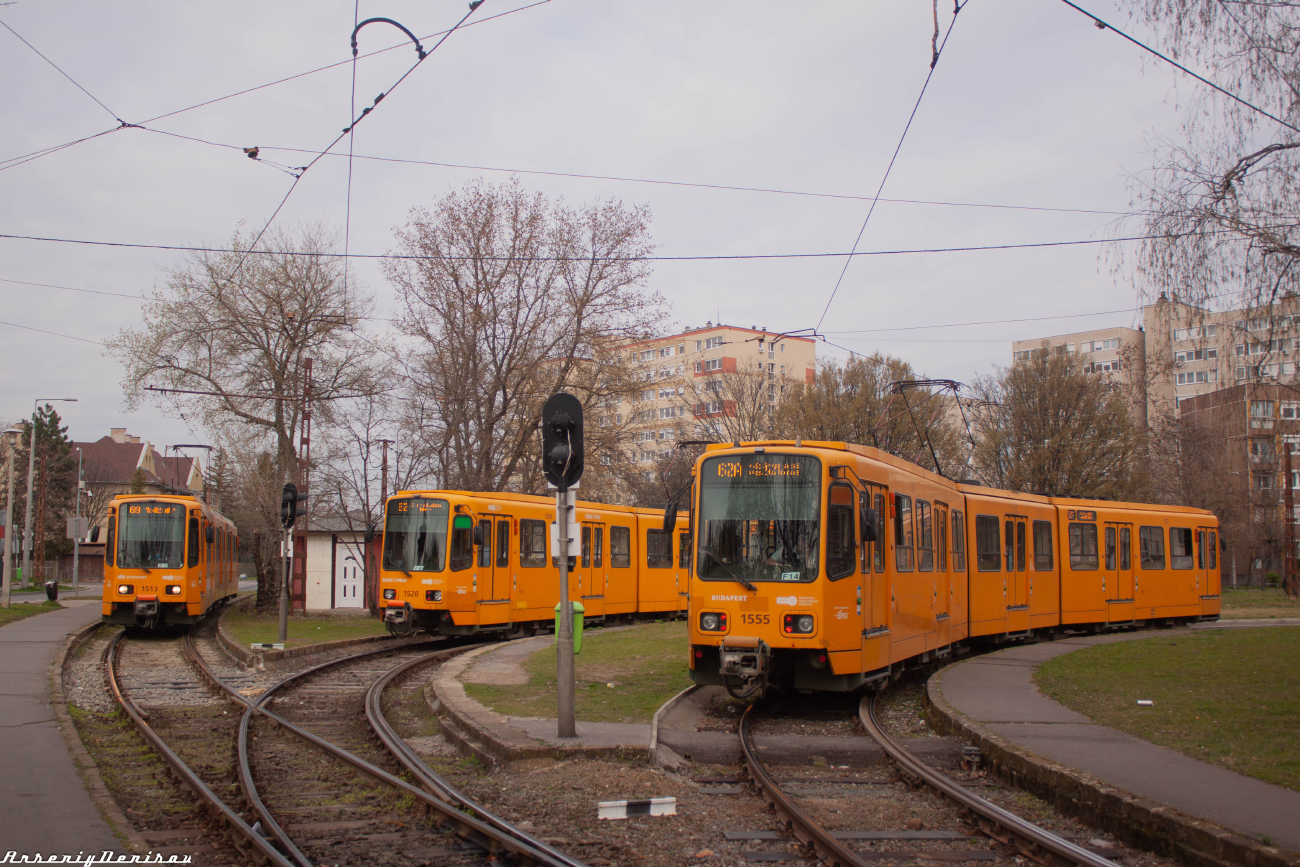 Будапешт, Duewag TW6000 № 1555