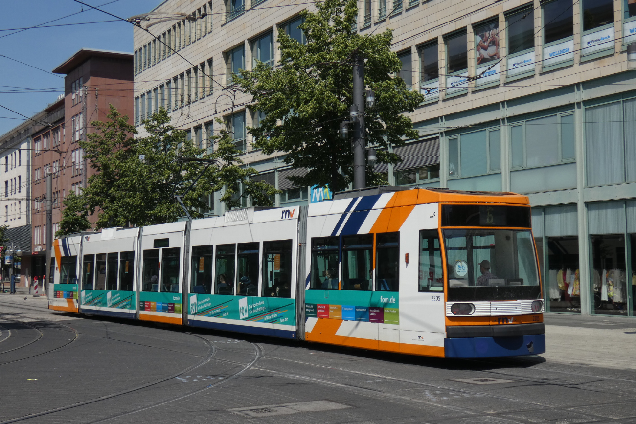 Рейн-Неккар, Duewag 6MGT № 2205