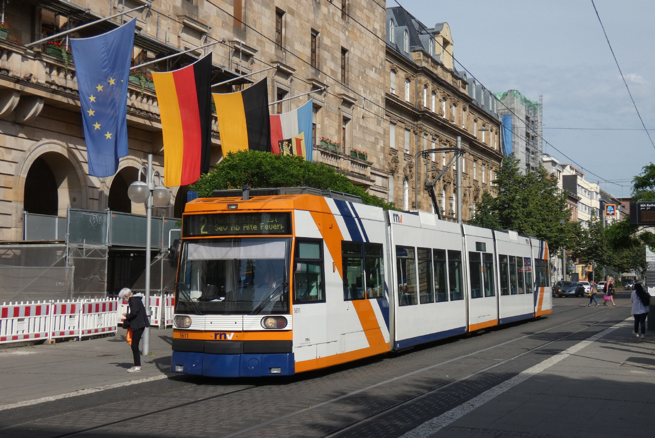 Rhein-Neckar, Duewag 6MGT č. 5611