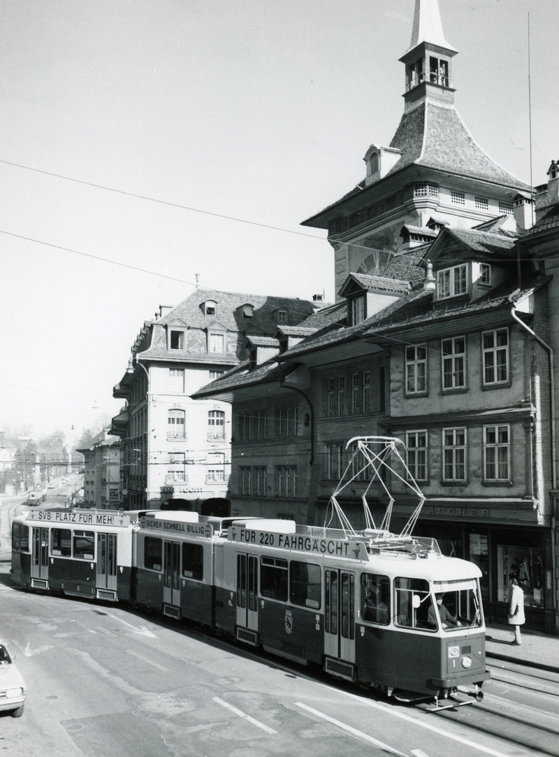 Берн, SWS/BBC Be 8/8 № 1; Берн — Старые фотографии