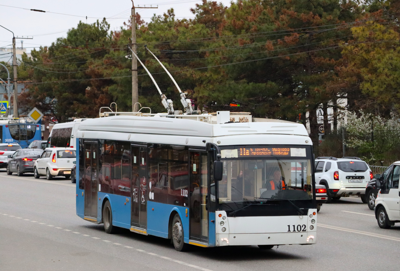 Севастополь, Тролза-5265.03 «Мегаполис» № 1102