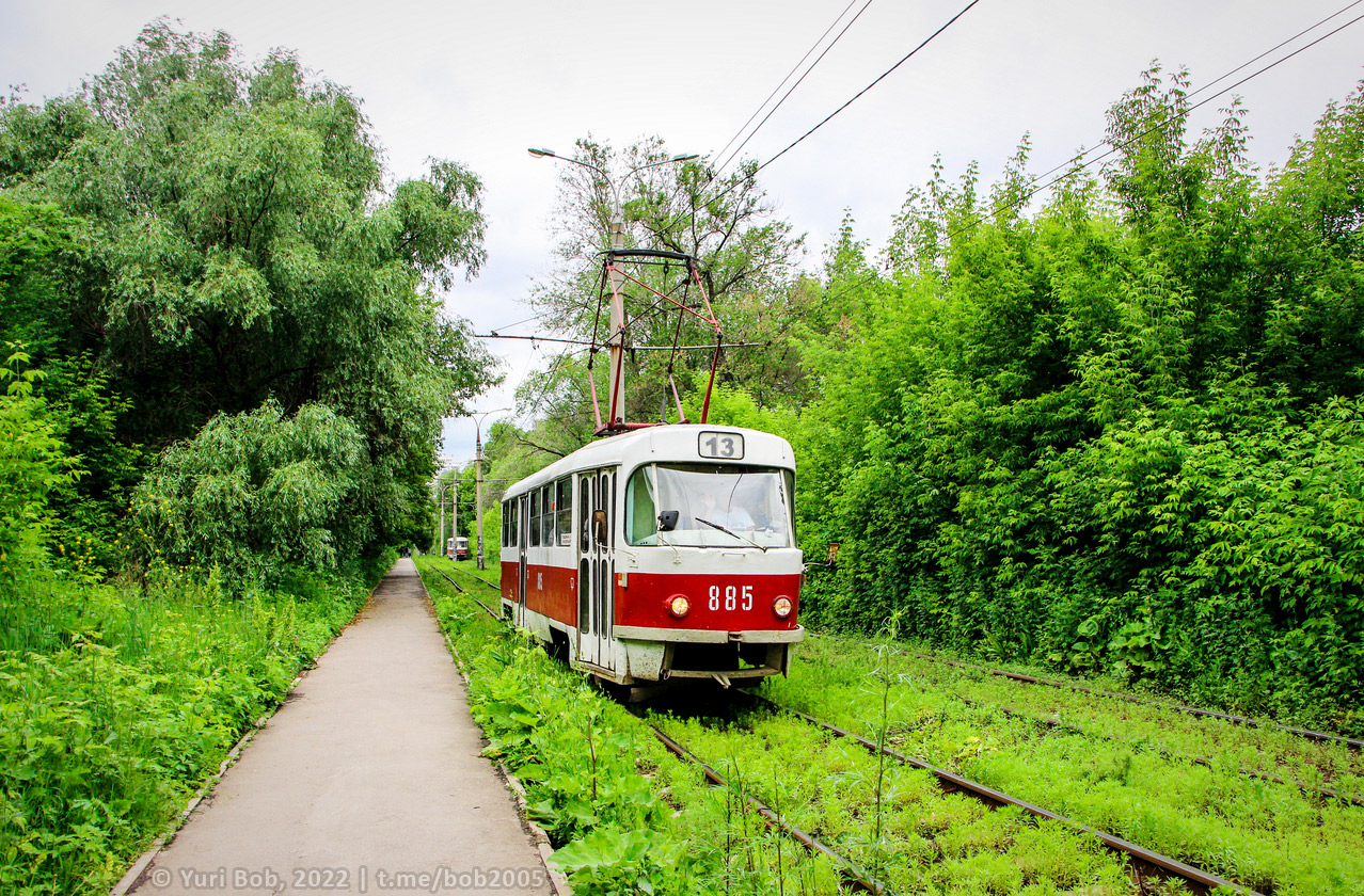 Самара, Tatra T3SU № 885