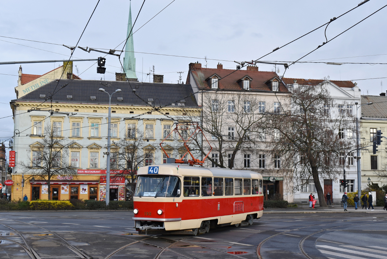 Пльзень, Tatra T3 № 192; Пльзень — Поездка на день рождения «Карел Шимана 40»
