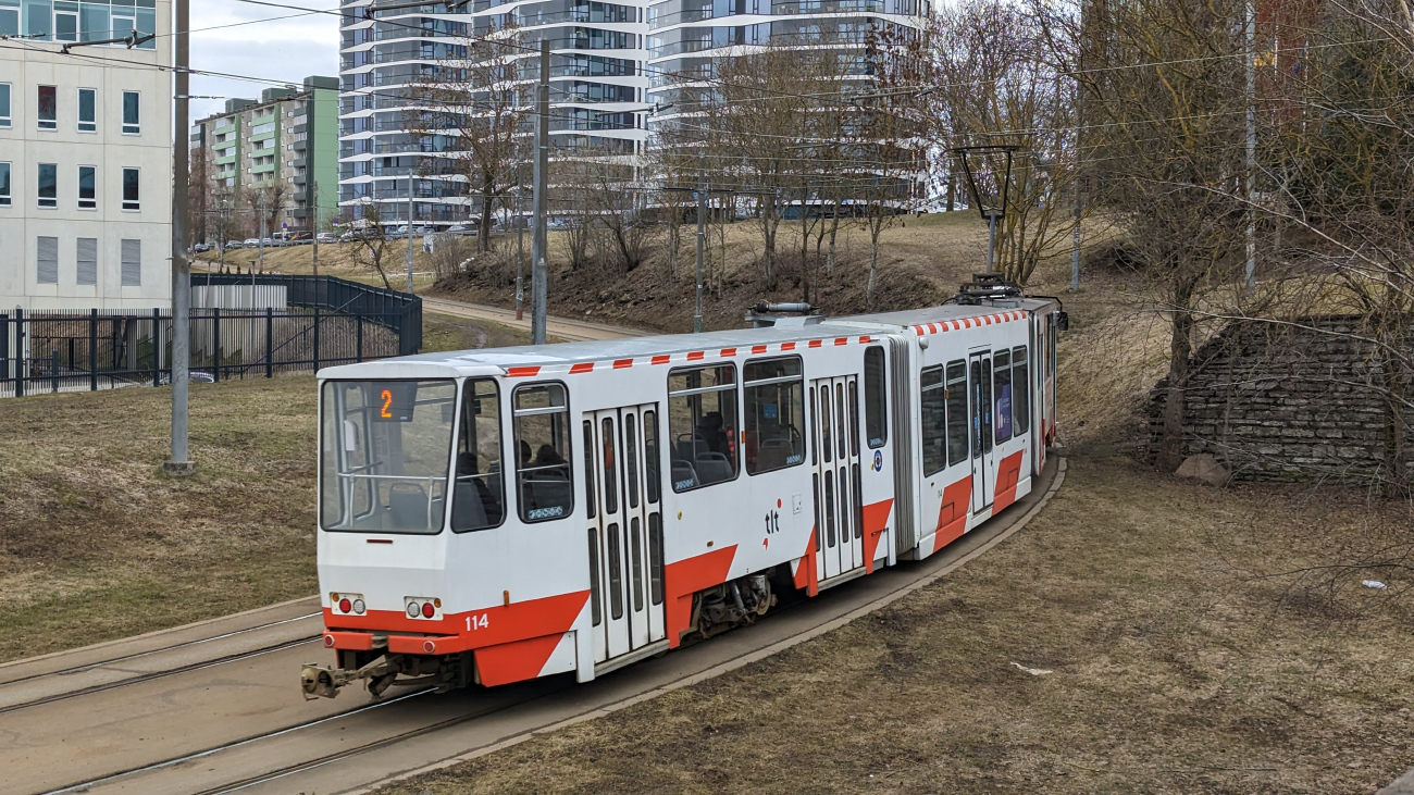 Таллин, Tatra KT6TM № 114