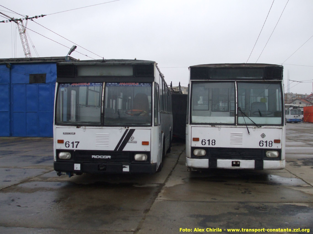 Констанца & береговая линия, ROCAR E212 № 617; Констанца & береговая линия, ROCAR E212 № 618