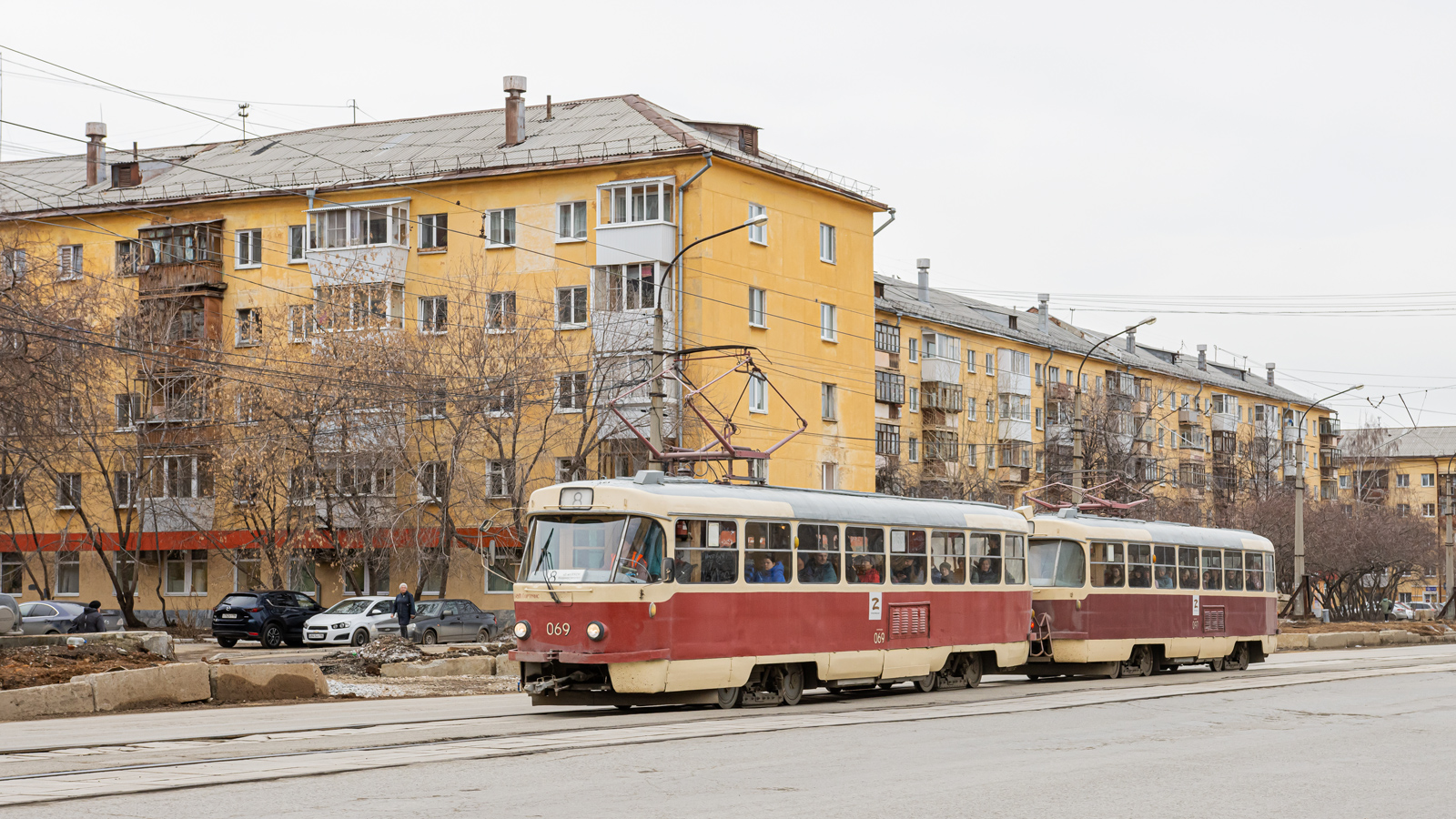 Екатеринбург, Tatra T3SU (двухдверная) № 069