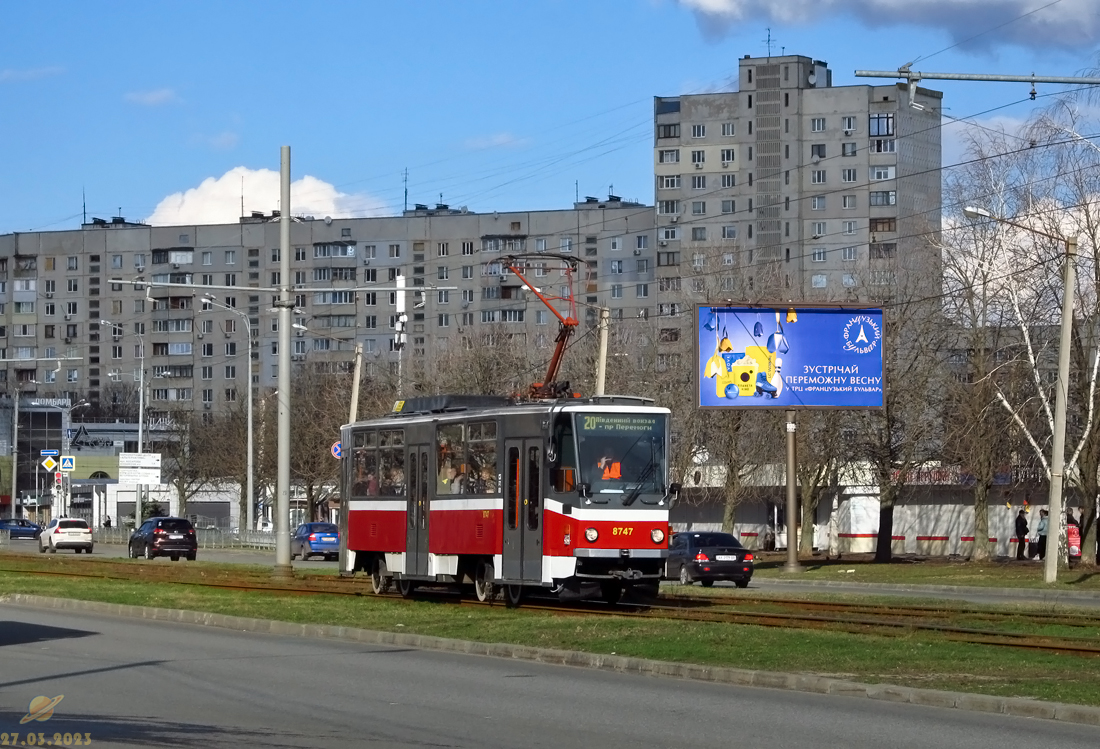 Harkov, Tatra T6A5 — 8747