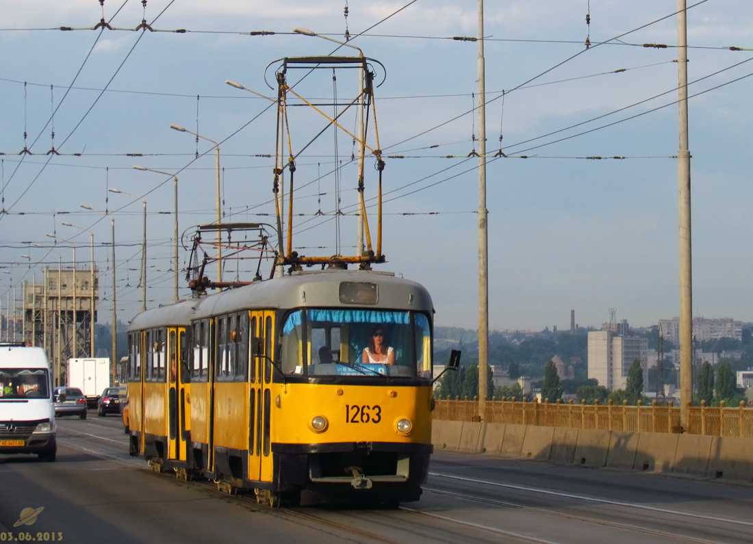 Днепр, Tatra T3SU № 1263