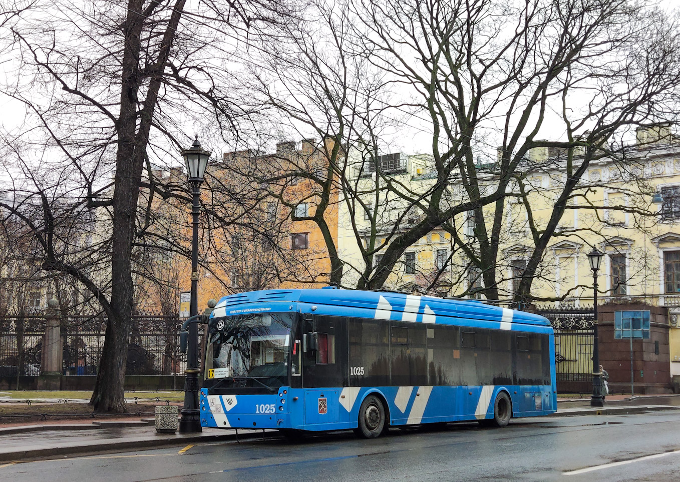 Санкт-Петербург, Тролза-5265.08 «Мегаполис» № 1025