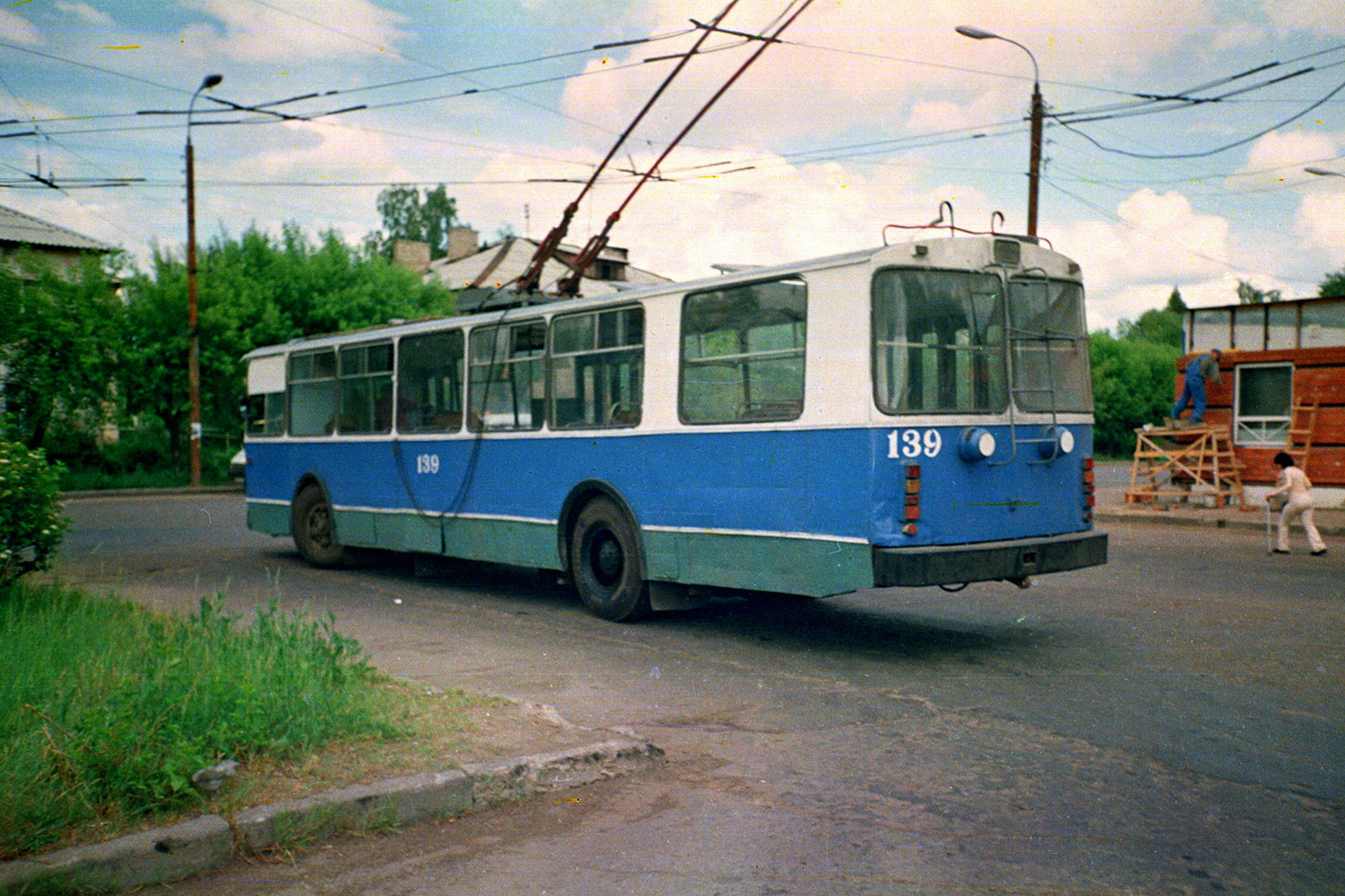Тверь, ЗиУ-682Г10 № 139; Тверь — Тверской троллейбус в начале 2000-х гг. (2002 — 2006 гг.); Тверь — Троллейбусные конечные станции и кольца
