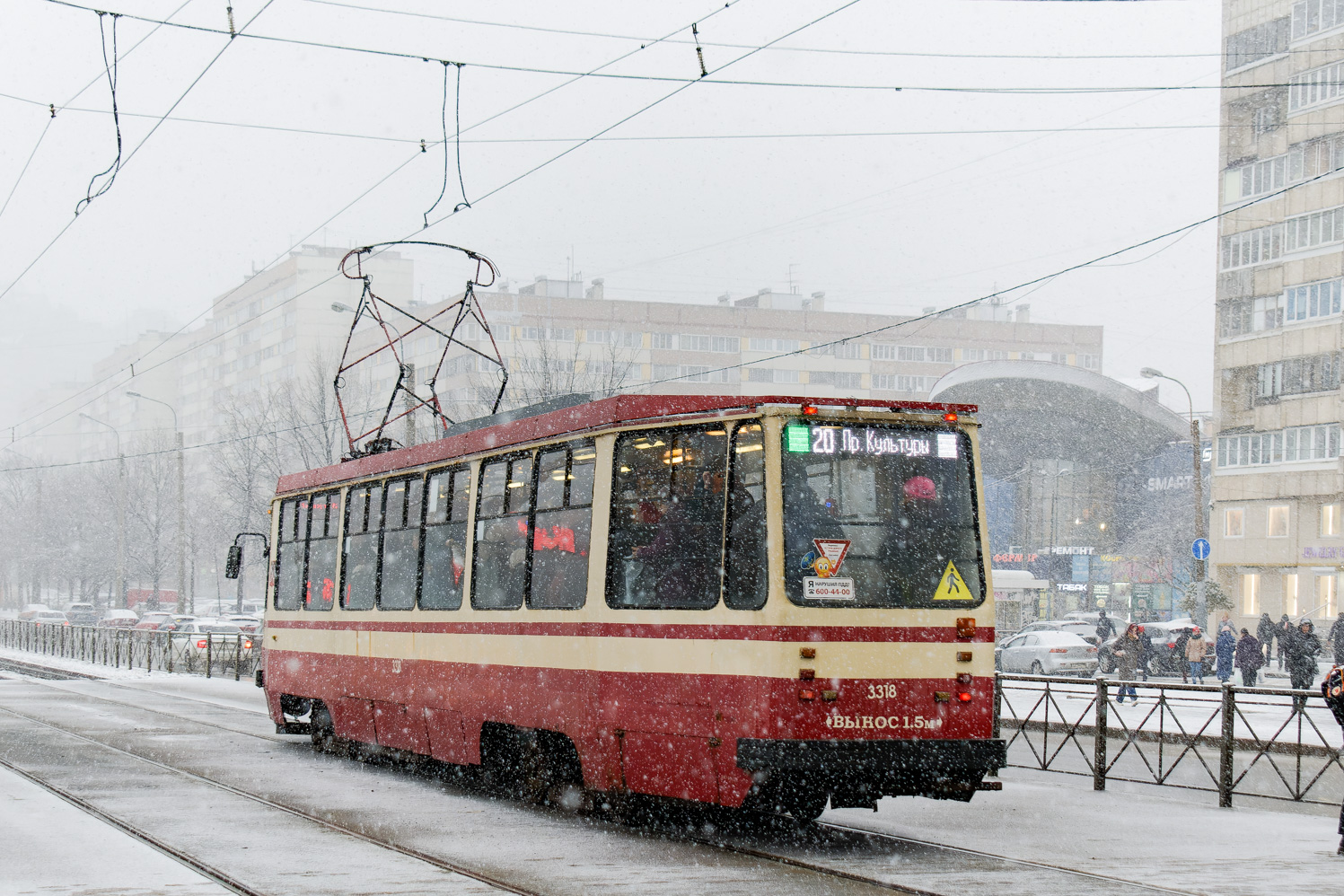 Санкт-Петербург, 71-134К (ЛМ-99К) № 3318