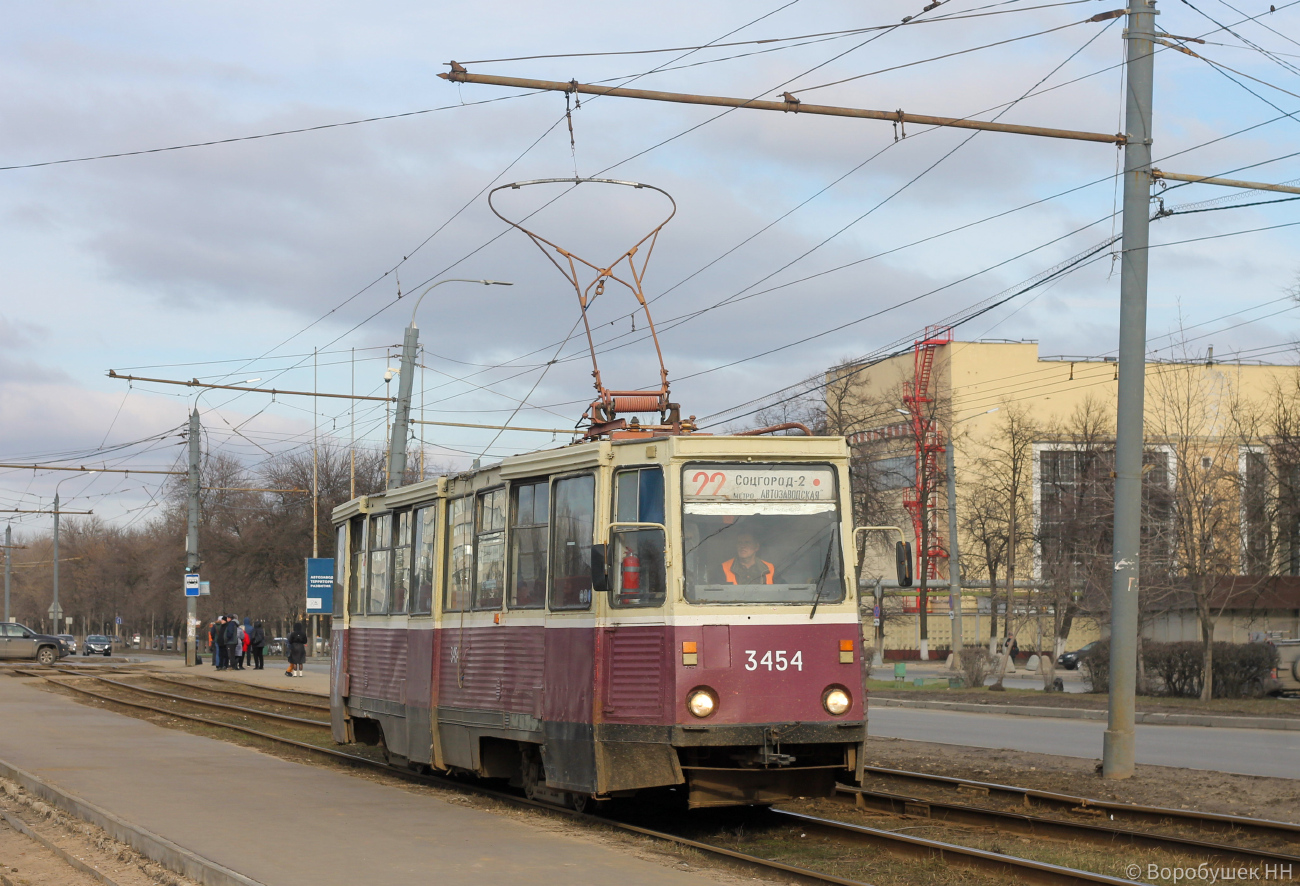 Nizhny Novgorod, 71-605 (KTM-5M3) č. 3454 Nizhny Novgorod, 71-605 (KTM-5M3) č. 3454