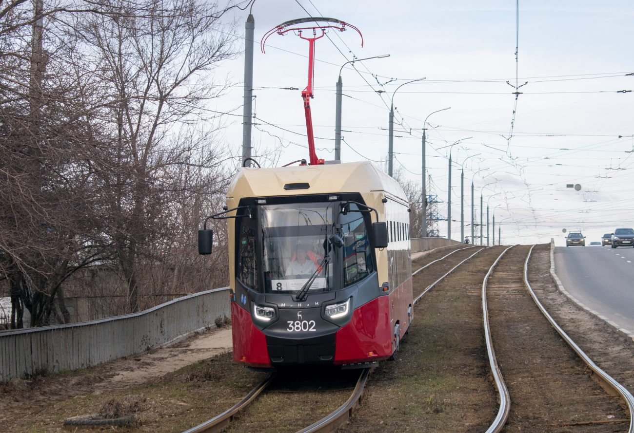 Нижний Новгород, БКМ Т811 «МиНиН» № 3802