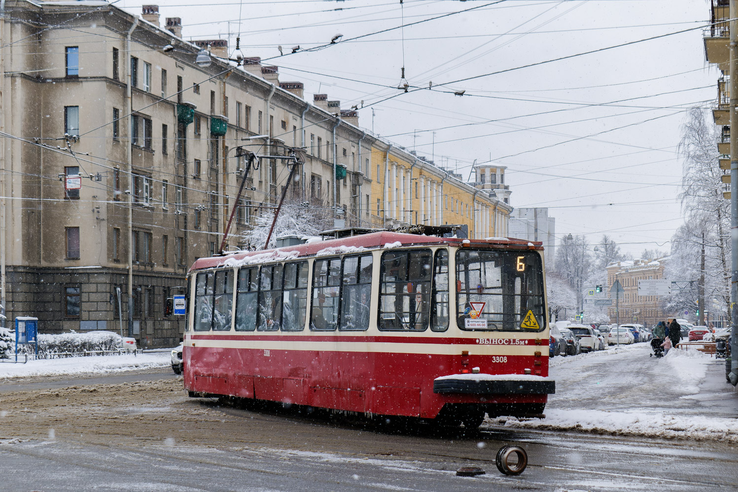 Санкт-Петербург, 71-134А (ЛМ-99АВ) № 3308; Санкт-Петербург — Происшествия