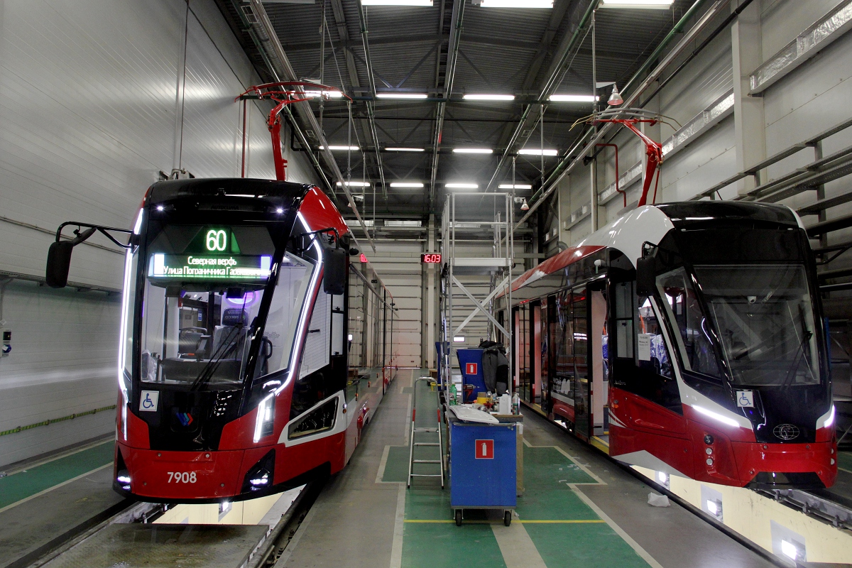 Санкт-Петербург, 71-931М «Витязь-М» № 7908; Санкт-Петербург — Новые вагоны ПКТС