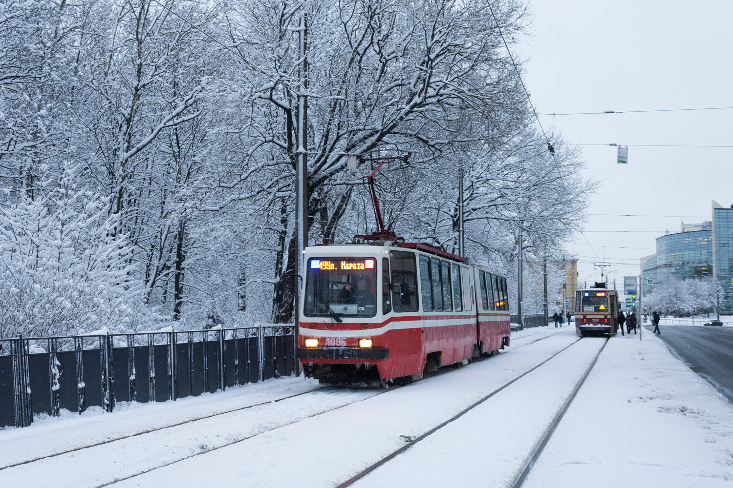 Санкт-Петербург, ЛВС-86К № 1085; Санкт-Петербург, ЛВС-86К № 1097