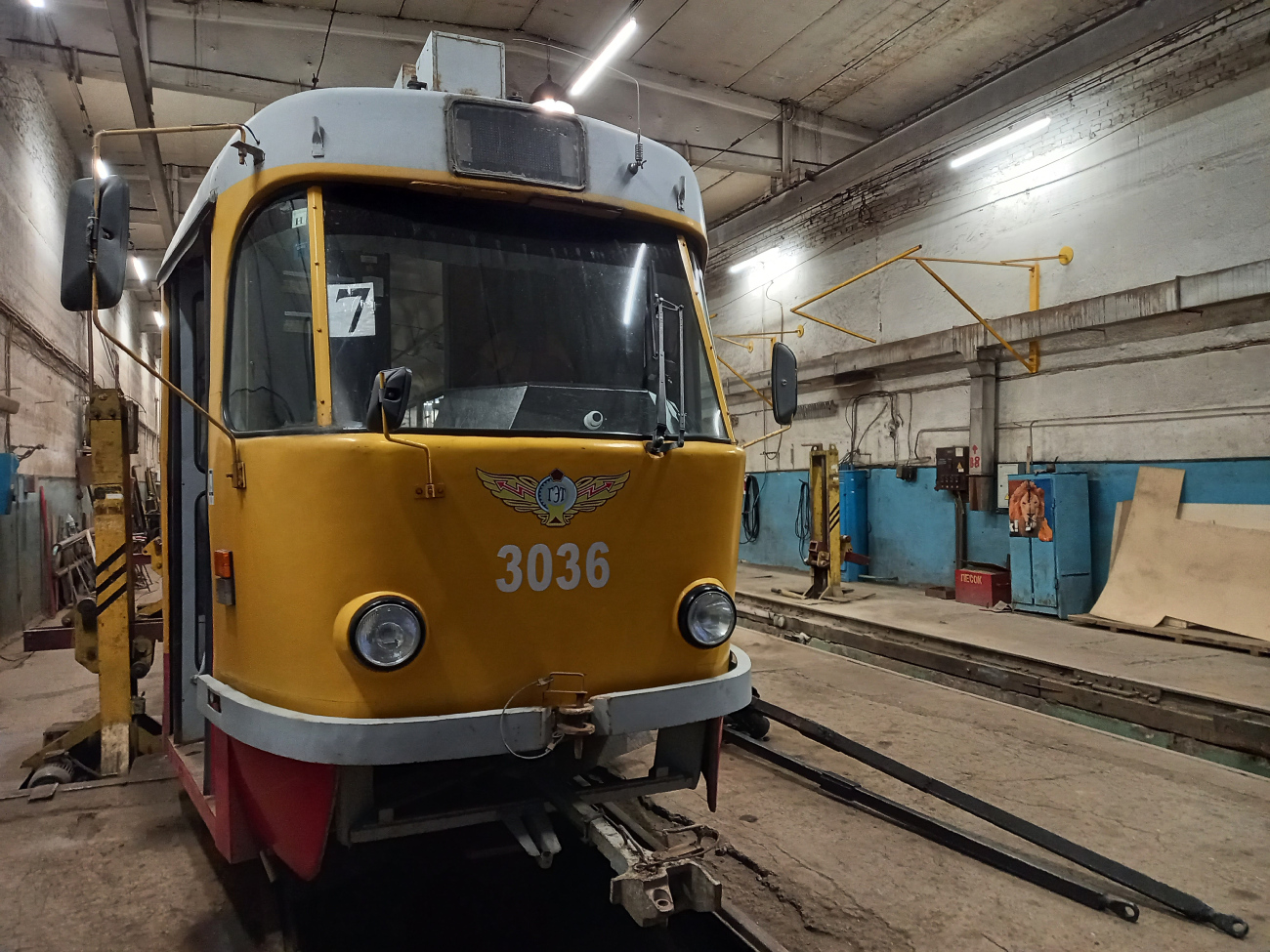 Барнаул, Tatra T3SU КВР Барнаул № 3036