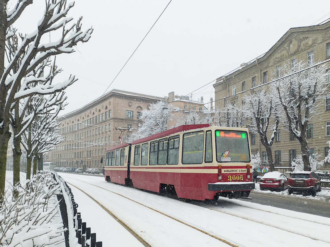 Санкт-Петербург, ЛВС-86М2 № 3005