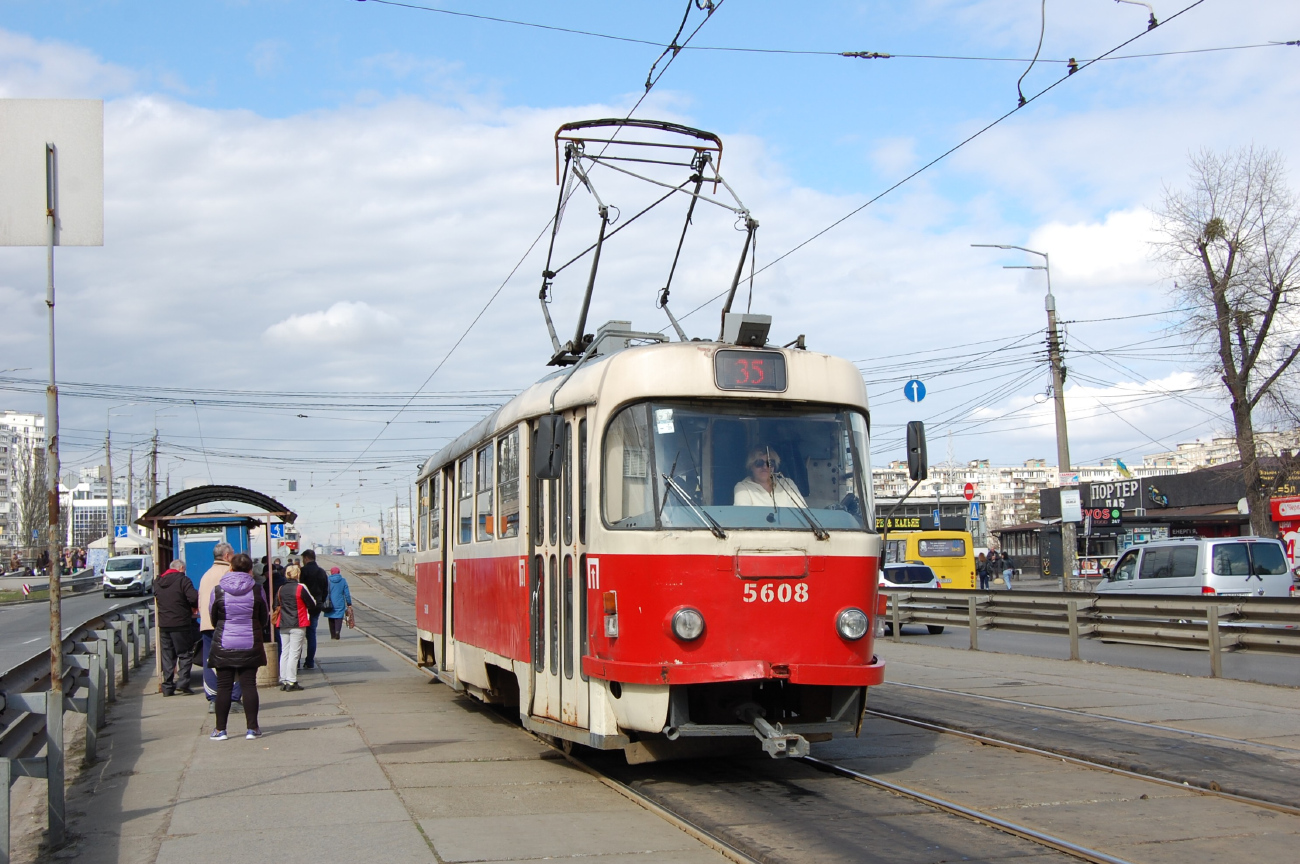 Kiova, Tatra T3SUCS # 5608