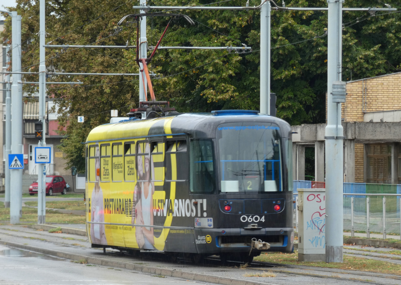Осиек, Tatra T3PV.O № 0604