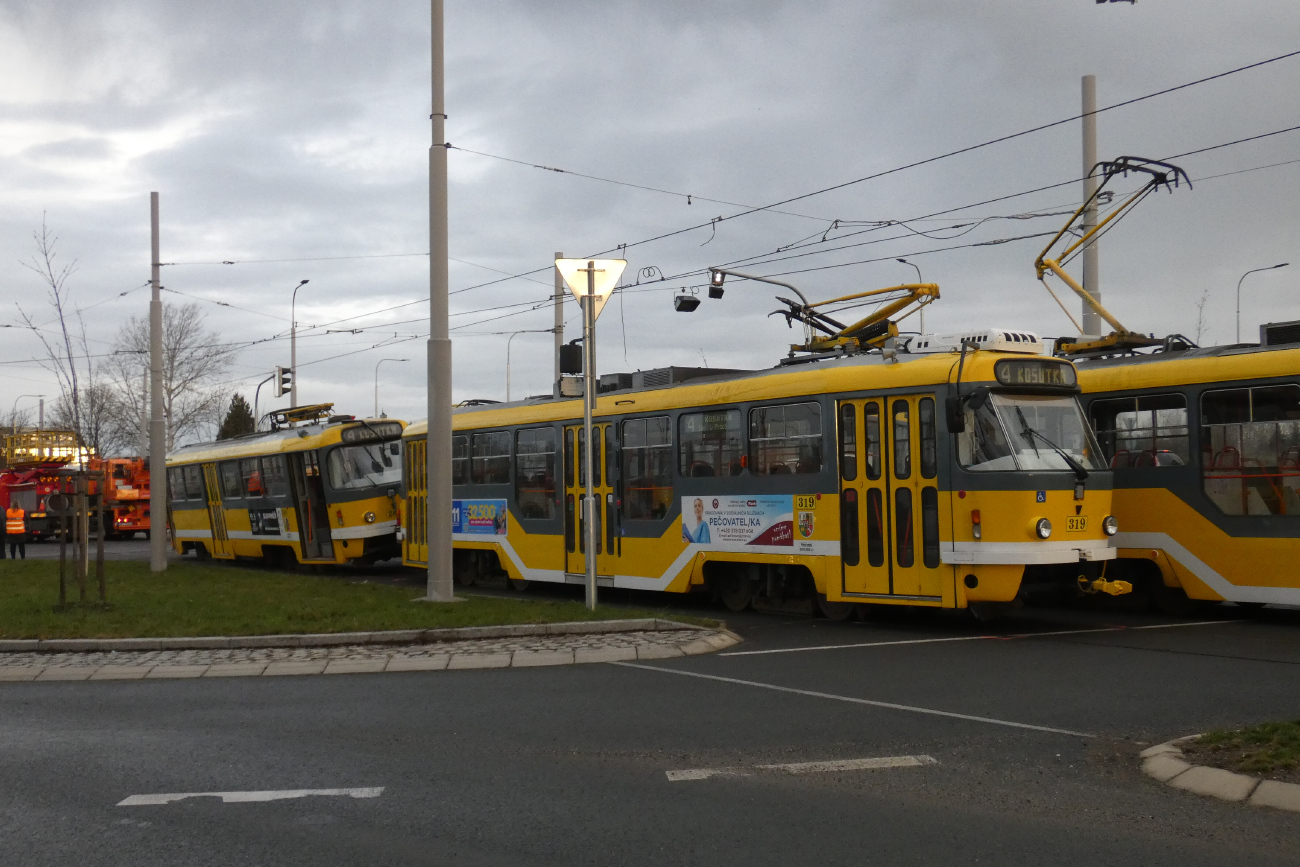 Пльзень, Tatra T3R.PLF № 319