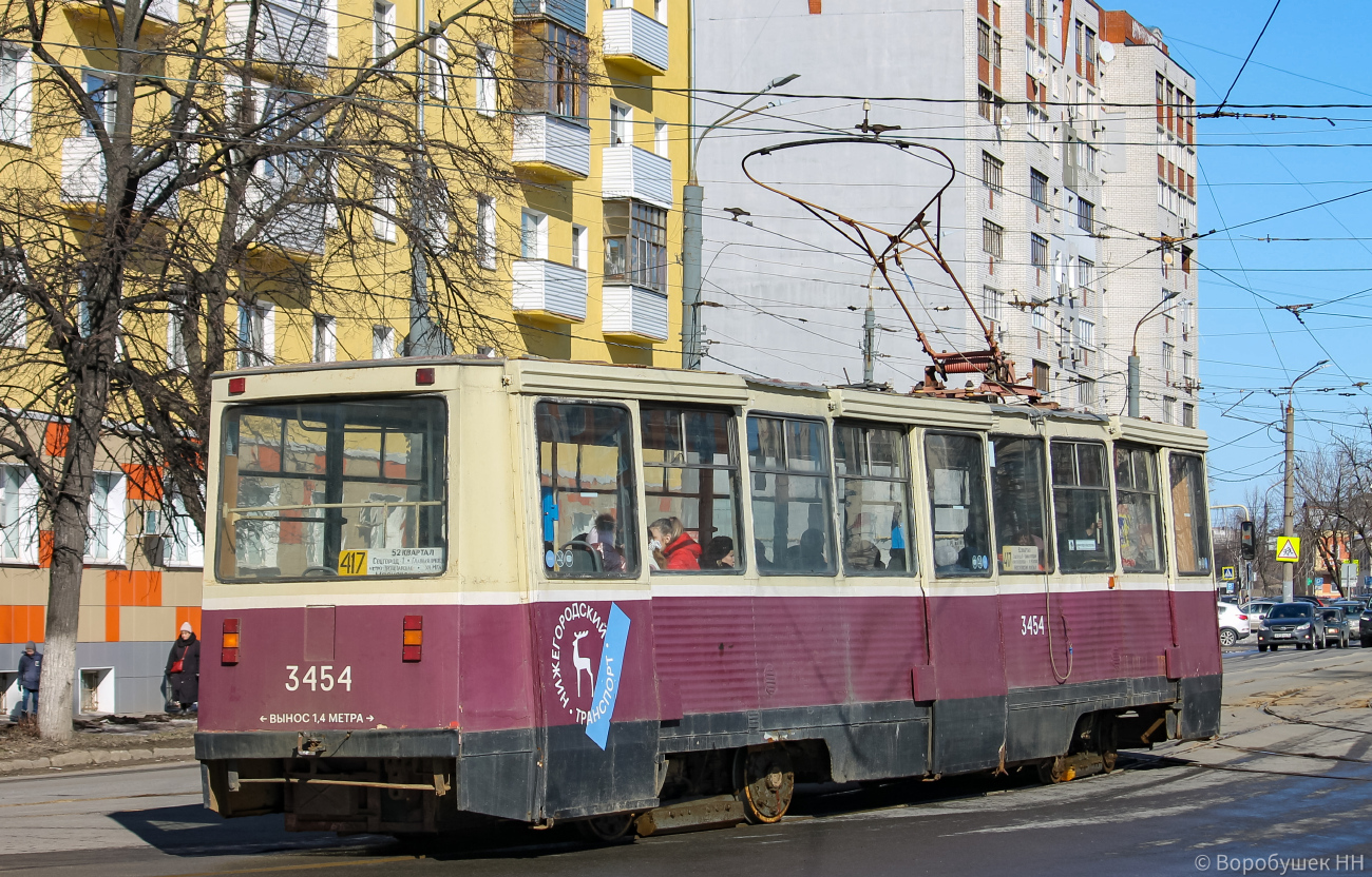 Нижний Новгород, 71-605 (КТМ-5М3) № 3454